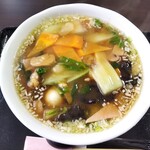 中華料理 桃菜 - 五目あんかけラーメン 800円