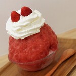 かき氷工房 雪菓 - いちごミルク ショートケーキ風