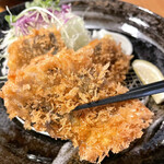 酒肴 新屋敷 - サクサクふわふわの鯵フライ