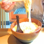 京うどん 生蕎麦 岡北 - 天とじ②