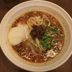 虎穴 - 担々麺＋温泉卵トッピング 1,000円