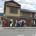 京うどん 生蕎麦 岡北 - 食後の外観