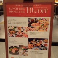 The Kitchen Salvatore Cuomo 三宮 - 看板。入口がわからず、まごついてます。