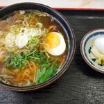 あしたば食堂 - やまがた地鶏　鳥中華　900円