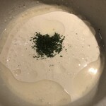 鴨出汁中華蕎麦 麺屋yoshiki - 鴨とトリュフの冷やしクリーミー和えつけ蕎麦