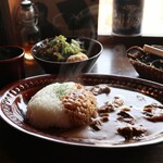 Cafe Bleu - キノコとビーフのカレー