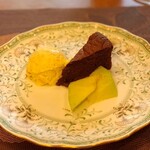 プティレストラン グーテ - バニラアイス