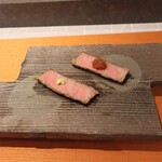 すし大 - 知多牛 イチボ