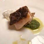 ラ・ルッチョラ - 赤穂炭火焼き　パセリとかぶらソース