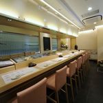 すし・旬彩　鷹の羽 - カウンター席