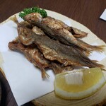 亀善 - 小鯵の唐揚げ2022.06.20
