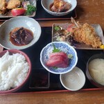大磯大衆食堂 えびや - おまかせセット2022.06.21