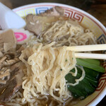 ぼけぼうし - 小麦を石臼で自家製粉して打った麺