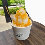 ごへいやcafe たちの - かき氷(マンゴー)