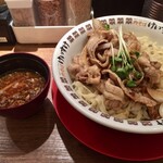 ニュー オールド スタイル 肉そば けいすけ - 肉盛りつけ麺(大盛)