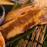 Shunto Yakiniku Sakuragi - 漬け豚カルビです。