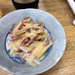 立呑み処　あべの銀座 - 茗荷酢味噌