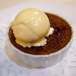 紅茶風味のクレームブリュレ