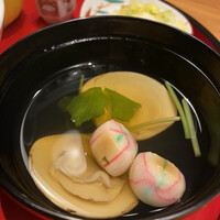 炭焼うな富士 名駅店 - 相変わらず美味しい蛤のお吸い物も健在です。