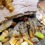 ラーメン巌哲 - 冷やし担々麺（小ごはん付き）