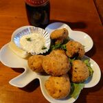 アイリッシュパブ ザ クルーラカーン - マッシュルームフライ 600円