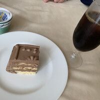 グラナータ TBS店 - TOPSのチョコレートケーキとアイスコーヒー