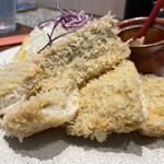 とんかつ 大希 蒲田 - 太刀魚フライ