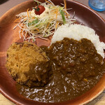 びっくりドンキー - メンチカツカレーディッシュ