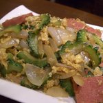 CABLICIOUS - ゴーヤとスパム＆玉子のソテー