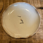 Asakusa Hirayama - 小皿には鶴。