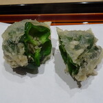 てんぷら 近藤 - ピーマン