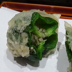 てんぷら 近藤 - ピーマン