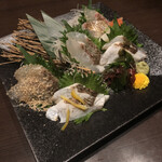Sennenno Utage - 真鯛の5種盛り