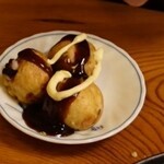 居酒屋 ちとも - 自分で焼くたこ焼き