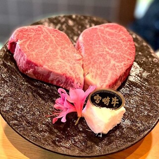 Domestic beef “Chateaubriand” course that is a hot topic on SNS!