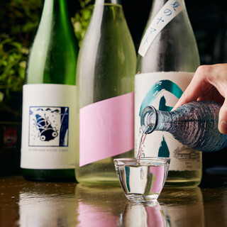 Sake and shochu bring out the best in your food. Homemade highballs are also popular.