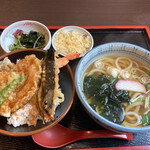 うどん市 - 天丼セット