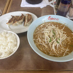 くるまやラーメン - 味噌ラーメンランチ