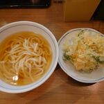 Uesuto - かき揚げうどん　500円