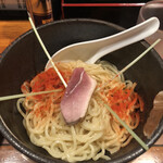 魔乃巣 - カレーつけ麺の麺丼
