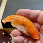 兄弟寿し - 新潟青山産の桜鱒