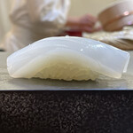 兄弟寿し - 新潟産の炭烏賊