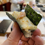 兄弟寿し - 新潟産の鰻白焼き、三河産海苔に梅肉生姜