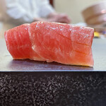 兄弟寿し - トロのスルメイカ漬