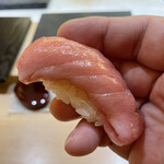 兄弟寿し - 佐渡産のめじ鮪21k寝かし五日目