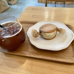 Shimaji coffee roasters - アールグレイ＆オレンジサンドとアイス・アメリカーノ