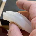 兄弟寿し - 新潟産の炭烏賊