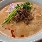 Tanaka Men Hanten - ランチセットのごますり上手の担々麺