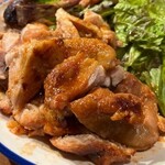 串焼きバル 楽呑ラボ - 骨付き1本鶏