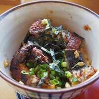 しら河 浄心本店 - 肝入り特上ひつまぶし（薬味）